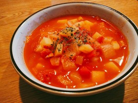 ミネストローネ【トマト缶不使用】